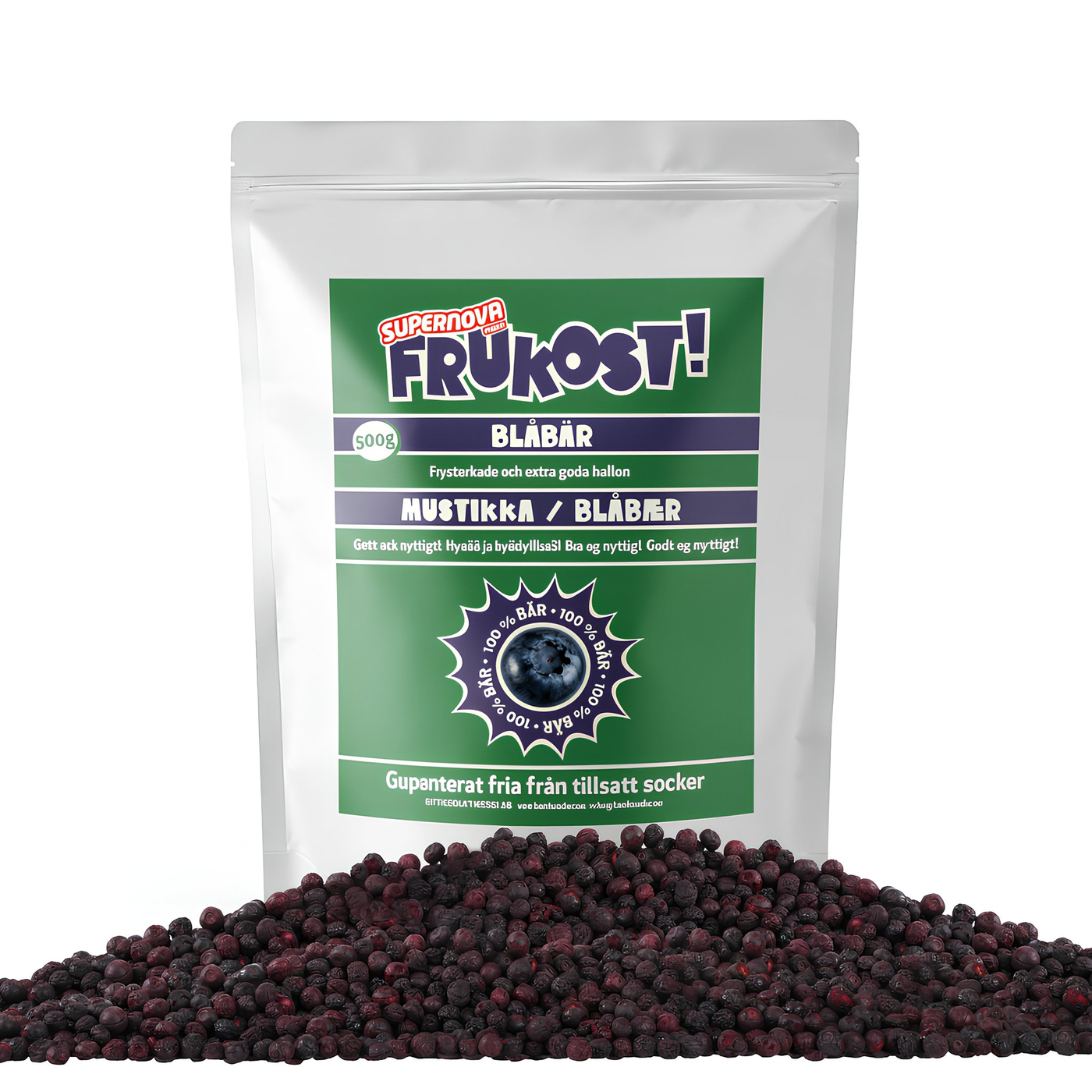 Morgenmad XL - Blåbær
